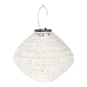 Venkovní solární LED lucerna Harwood 22 cm