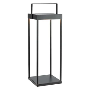 Venkovní solární LED lucerna s USB napájením 53 cm
