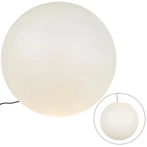 Venkovní stojací LED lampa Nura bílé barvy