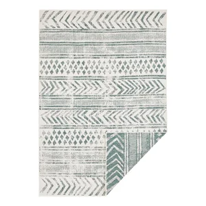 Venkovní zeleno-krémový koberec NORTHRUGS Biri 200x290 cm