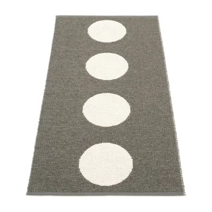 Vera Charcoal 70×150 cm – běhoun, vnitřní i venkovní, Pappelina