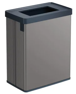 Verto 54 L šedý odpadkový koš