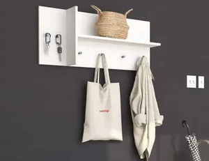 Věšák FELIX – matná bílá