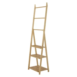 Věšák na ručníky Aden z bambusu