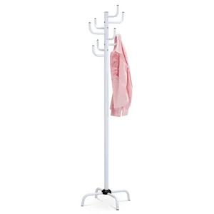 Věšák Ronnie 182 cm – vysoký lesk bílý