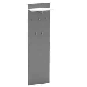 Věšákový panel RIOMA NEW TYP 19 – grafit/bílá