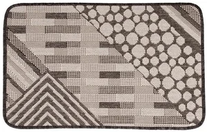Vesna Flex Béžovo-Tmavě Hnědá Rohožka 50x80 cm