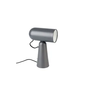 Vesper Šedá stolní lampa s kovovým stínidlem