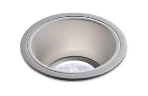 Vestavné LED svítidlo Aluminio – kartáčovaný hliník, 7W, 500 lm, 3000K, 230V