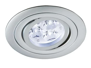Vestavné svítidlo JANT Aluminio Plata nikl satin – LED 10W, 500 lm, 3000K, 230V