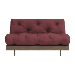 Vínová rozkládací pohovka Roots 140 cm od Karup Design