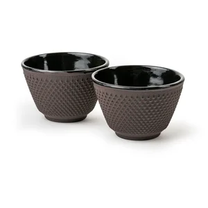 Vínové šálky z litiny 2 ks 100 ml Xilin – Bredemeijer