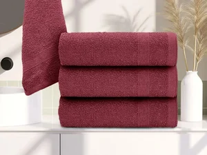 Vínový ručník BASIC 40x60 cm