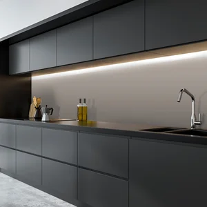 Vinylová samolepka na zeď 200×60 cm Taupe – Ambiance