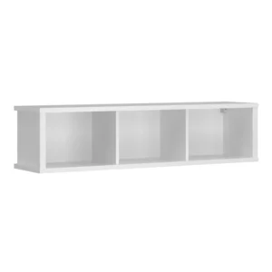 Visací regál ERODIN 125 cm bílý