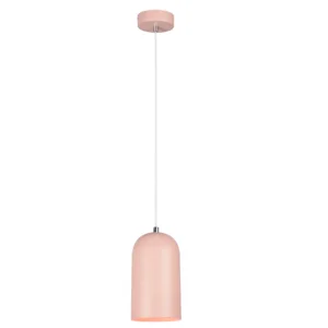 Visící lampa LUKEN, růžová