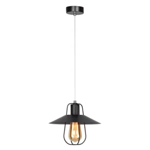 Visící lampa Tinán, černá
