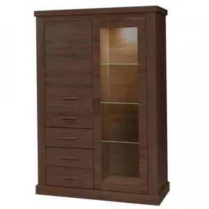 Vitrína HILARD AR3 – dub stirling