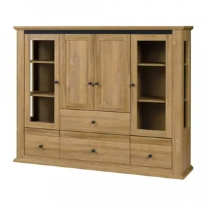 Vitrína LEON MZ6 dub grand