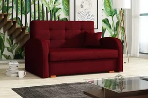 Vivian Gold II bordo – Rozkládací křeslo s úložným prostorem