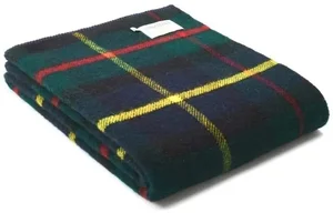 Vlněná deka Tartan Hunting McLeod 200x150 cm