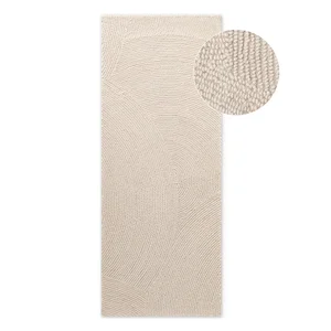 Vlněný běhoun Eleni 80x200 cm Natural White