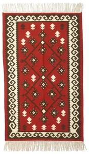 Vlněný Kilim Vinná Réva