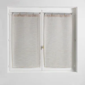 Voálové záclony béžové 2 ks 60×90 cm Milza douceur d'intérieur