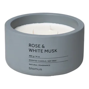 Vonná sojová svíčka Fraga Rose & White Musk
