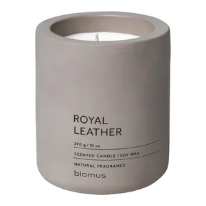 Vonná sojová svíčka Fraga Royal Leather od Blomus, doba hoření 55 hodin