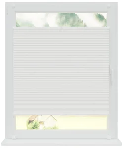 Voštinová plisovaná roleta White 137 cm