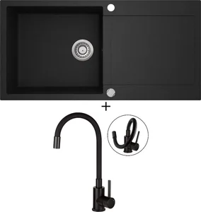 Výhodný set Aquastone QUADRA 100 a Deante NEO LUNO BOC N72M