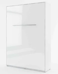 Výklopná postel 140 CONCEPT PRO CP-01P – bílý lesk a mat