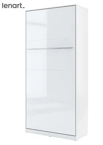 Výklopná postel 90 CP-03P Concept Pro – bílá lesk / bílá mat