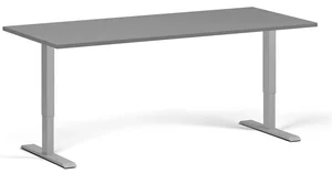Výškově nastaviteľný stôl 180x80 cm s motorom