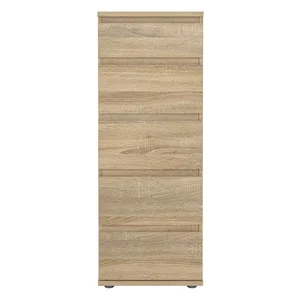 Vysoká dubová komoda Nova 40x107 cm