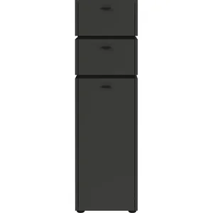 Vysoká koupelnová skříňka Modesto 34x117 cm