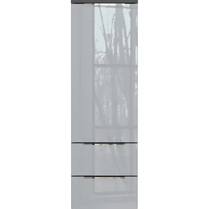 Vysoká závěsná koupelnová skříňka Vasio 36x111 cm