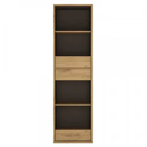 Vysoký regál SHELDON Typ 11 – dub Shetland