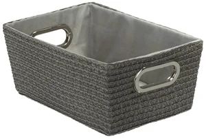 WENKO Chromo Úložný box šedý 12x28x20 cm