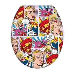 Wenko Pop Art WC sedátko s plynulým zavíráním