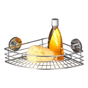 Wenko Vacuum-Loc rohová polička, nosnost až 33 kg