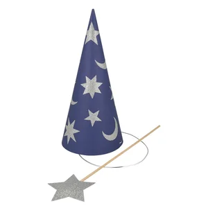 Wizard párty čepičky – sada 6 ks, Meri Meri