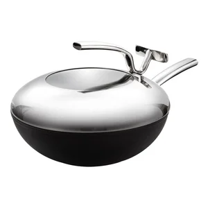 Wok pánev s poklicí 30 cm – President, Tescoma