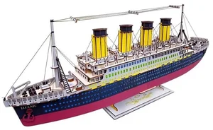 Woodcraft Dřevěný 3D puzzle Titanic
