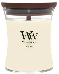 WoodWick Světelná dřevěná svíčka Solar Haze 275g