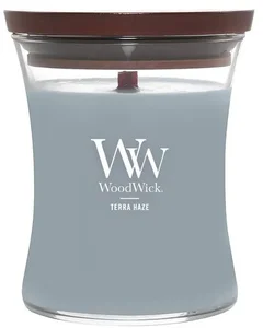 WoodWick Terra Haze – Dřevěná vonná svíčka 275g