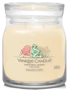 Yankee Candle Signature Skleněná Svíčka Christmas Cookie 368g – Vánoční Radost