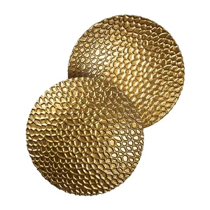 Yosma LED nástěnné svítidlo Opviq Lights, zlaté, Ø 21 cm