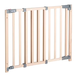 Zábrana do dveří z bukového dřeva přírodní barvy